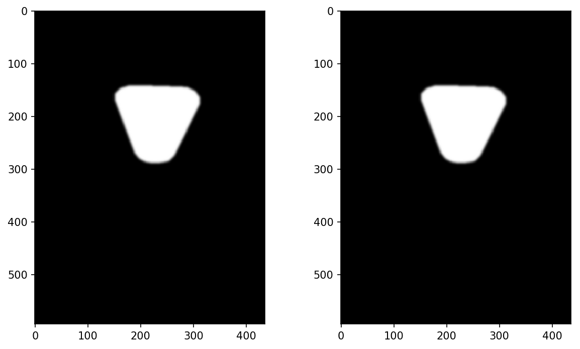 目标遮罩和统一遮罩对比图